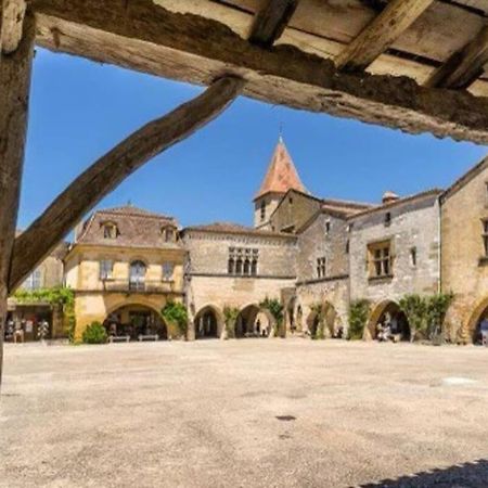 Maison Medievale Climatisee Avec Jardin Monpazier Extérieur photo