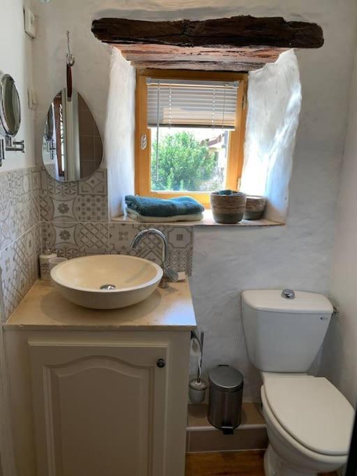 Maison Medievale Climatisee Avec Jardin Monpazier Extérieur photo